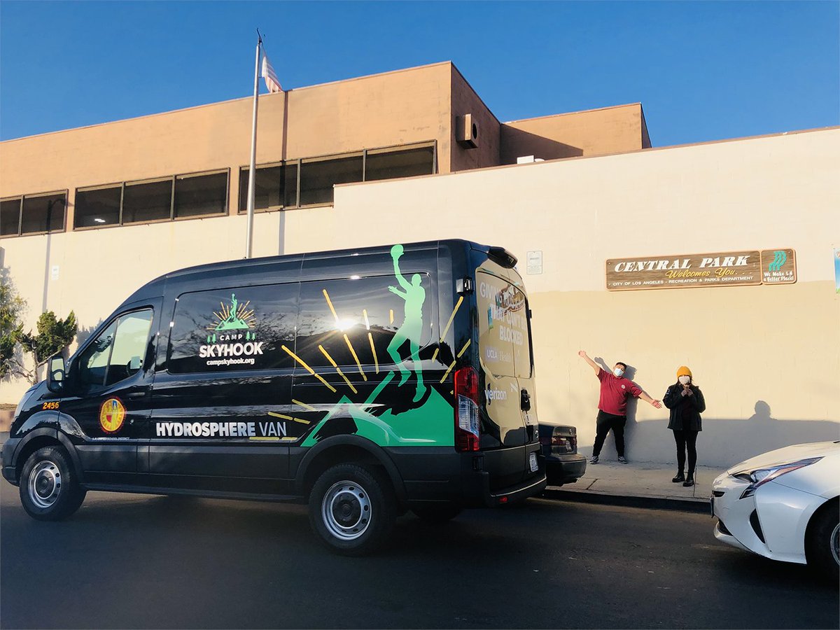A great day for creating an emotional connection to learning and the outdoors! COVID-19 has brought numerous challenges our way, but our dedication to our students remains strong! Our <a href="/CampSkyhook/">Camp Skyhook </a> Eco-Van Program is a hit wherever we go! <a href="/BTBLA/">Beyond the Bell</a> <a href="/LASchools/">Los Angeles Unified</a> <a href="/LACityParks/">City of LA Department of Recreation and Parks</a> #STEM