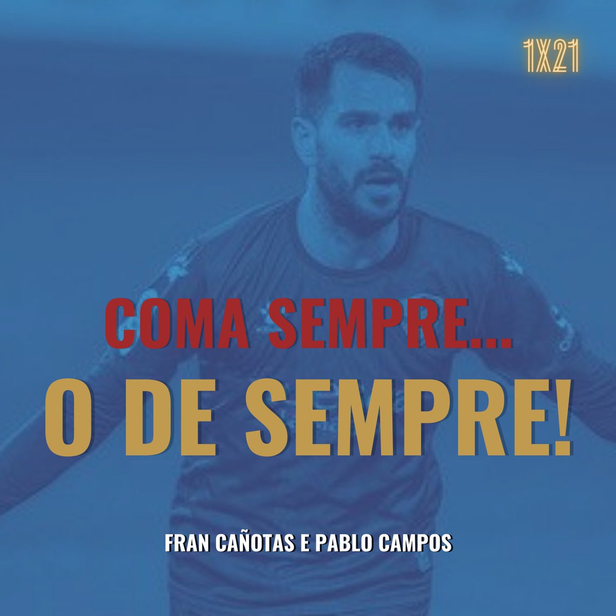 ComaSempre's tweet photo. 🔥🆕 01x21 do #ComaSempreODeSempre! 🆕🔥

1️⃣ Titulares 
2️⃣ Tempo de análise con @PaulitaMontes7 e @ClementeGarrido
3️⃣ Zona Mixta con @insua93
4️⃣ As Previas 🆚 @AthleticClub e @RCDeportivo

Ivoox: https://t.co/hD5vk3o8s5
IOS: https://t.co/2FgdlL9MSo https://t.co/aceH4bRqSq