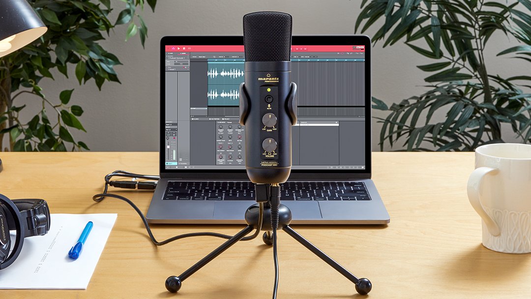 marantzpro's tweet image. Introducing the new Marantz Professional MPM-4000U Podcast Mic. Featuring an onboard headphone output, mic gain, mute button and software - it's everything you need to start podcasting!  Learn More: bit.ly/3ekWnCA