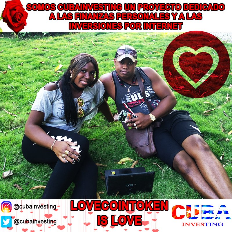 Cubainvesting's tweet photo. I'm a lovecointoken millionarie. 
#lovecointoken #bitcoin #cubainvesting https://t.co/7fYylndciG