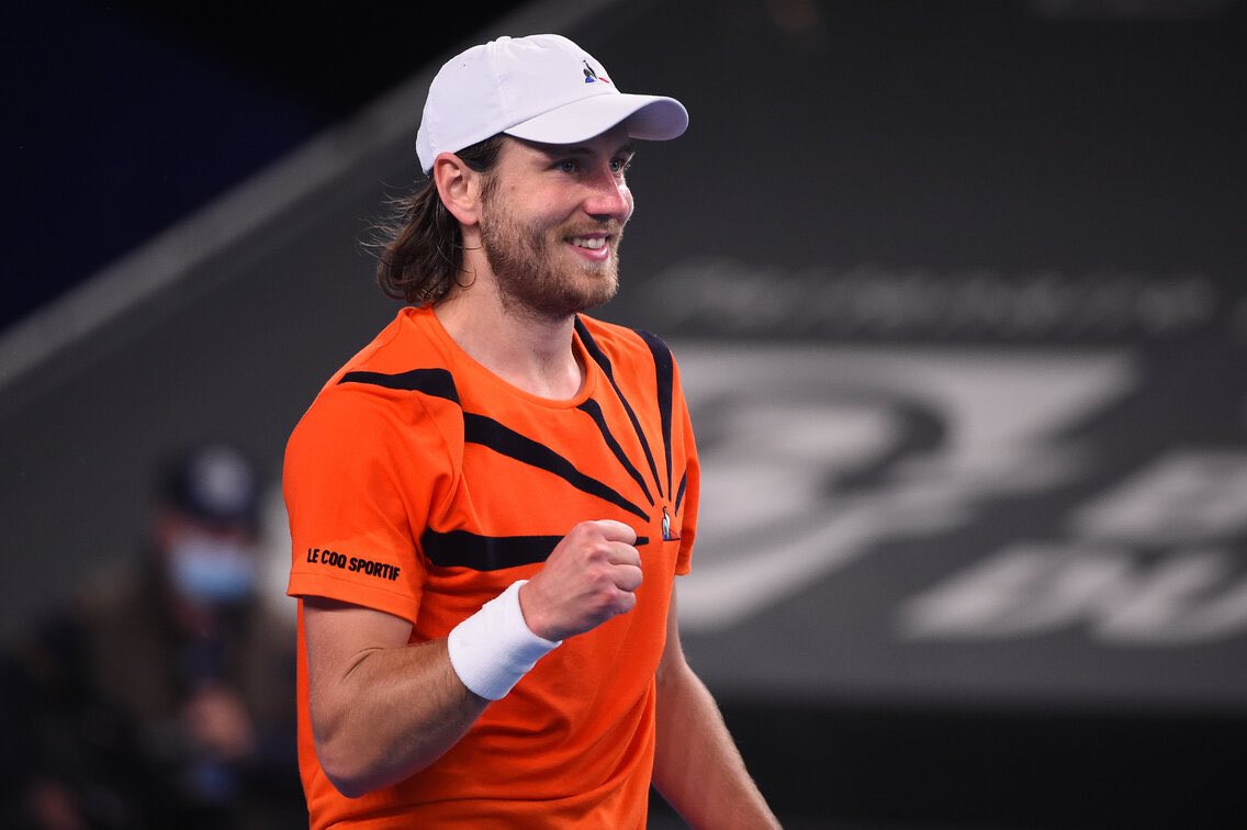 Lucas Pouille tweet media