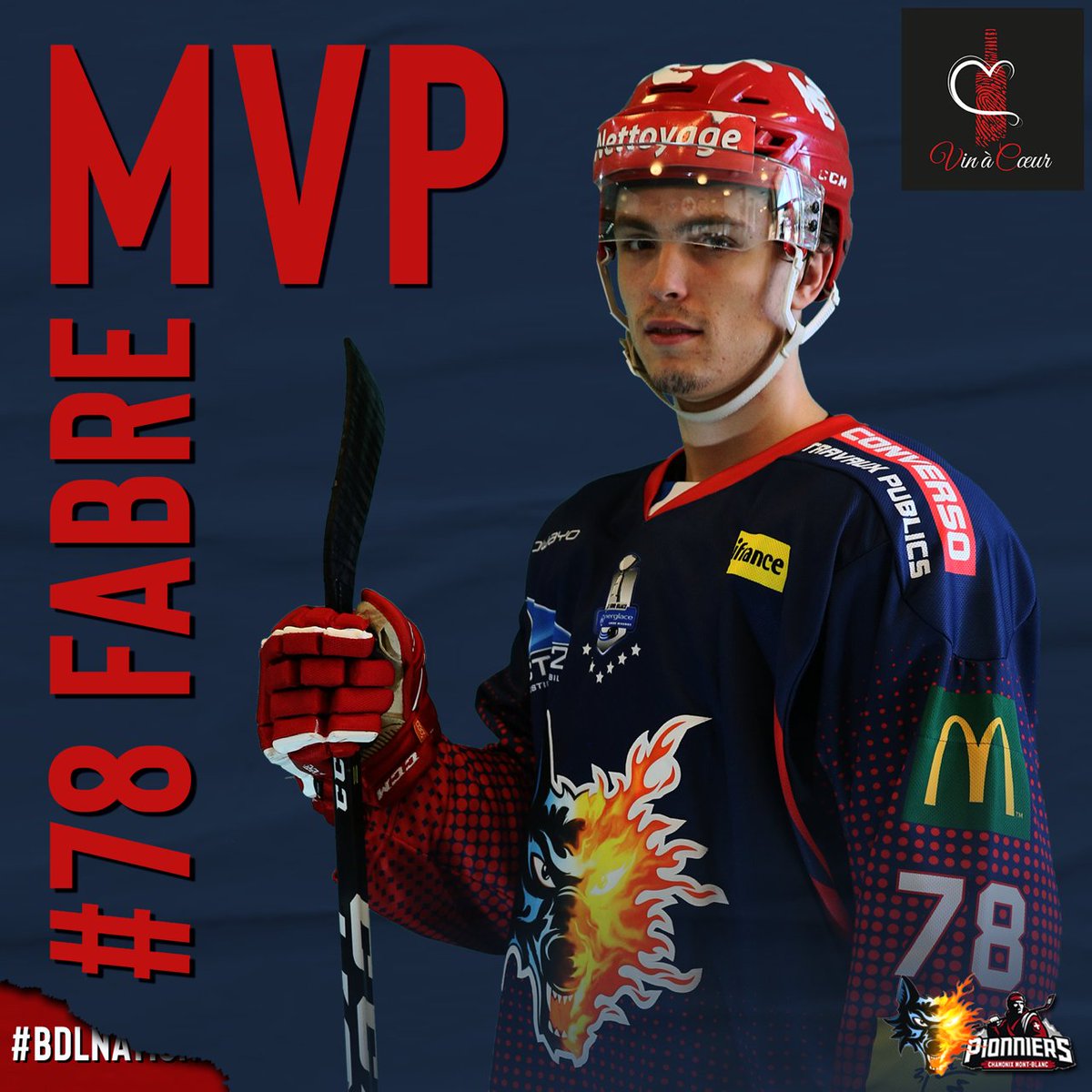 #MVP Bravo à <a href="/dylan_fabre78/">Dylan Fabre</a> élu MVP ce soir, auteur du premier but ! On le félicite !! 🔥

#GRECHA #BDLNATION🔵🔴

MVP by Vin à coeur