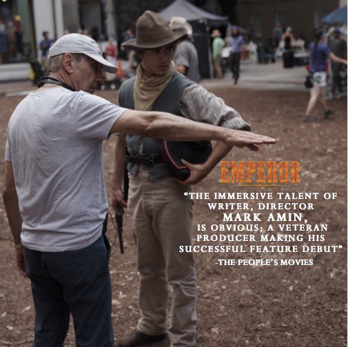 EmperorMovie's tweet photo. Emperor’s amazing director, Mark Amin! #TheStoriesWeNeedToTell #FYC #Oscars #NAACPImageAwards #ShieldsGreen #EmperorMovie https://t.co/37qXOyn4SV