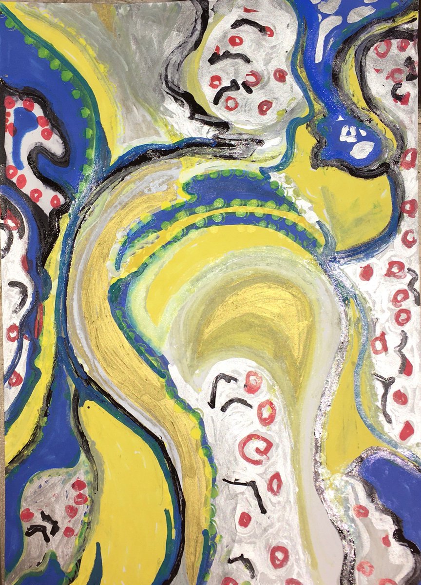 Gioia Chilton and Rebecca Wilkinson, leaders in positive art therapy led a workshop this past weekend! These are some examples of the work produced by some of the FSU art therapy graduate students in attendance at Saturday’s workshop 🎨 🖌