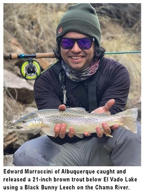 NMDGF's tweet photo. This #fishingreport, provided by Dustin Berg of Go Unlimited (supporting disabled anglers) and the @NMDGF, has been generated from the best information available from area officers and anglers. #fishnm #nmfishingreport #nmtroutchallenge #nmbasschallenge

https://t.co/tqpEjb5SVB https://t.co/wZgM56c10p