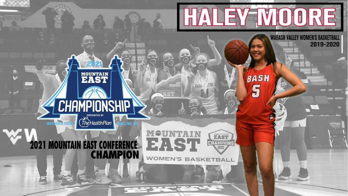 WabashValleyWbb's tweet photo. Congratulations to former player Haley Moore and @ucwv_wbb on winning the Mountain East Conference Tournament! https://t.co/Vt7ErggWTy