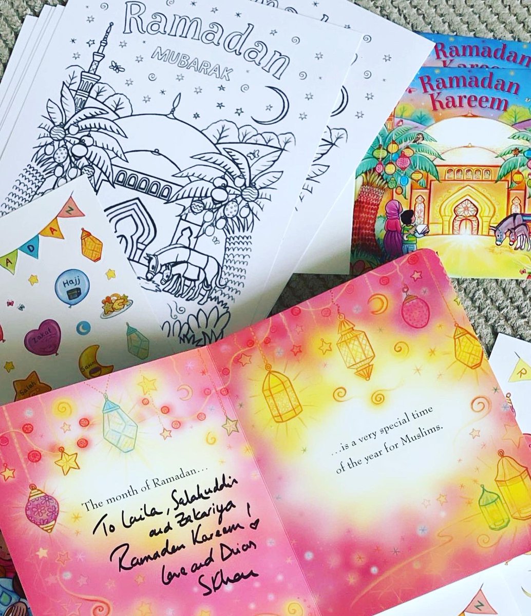 Sara_Khan's tweet photo. A little glimpse of the first page of #MyFirstBookAboutRamadan
(signed by me @Sara_Khan)
Jazak’Allah Khair to everyone who has already placed their orders for Ramadan whether from myself, Kube or other bookstores/Amazon.
I appreciate all your support ♥️ https://t.co/ml4eaxxUXn