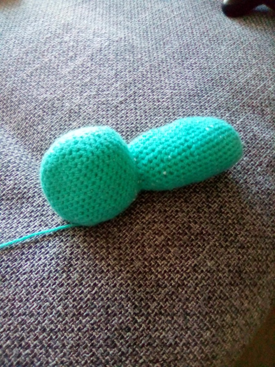 cerise_bloom's tweet photo. Starting my first pokemon amigurumi. Doesn't look like much yet does it? Time will tell I suppose...

#pokemon #crochet #Amigurumi #crafting https://t.co/dqdvRsY3qj