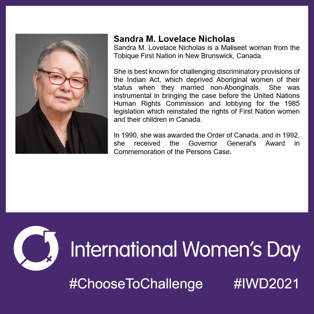 RPI829's tweet photo. Celebrating Indigenous women in politics in Canada!
Source: https://t.co/pBrcN2lVda 

#ChooseToChallenge
#IWD2021
#womeninpolitics
#women
#politics
#Indigenous
#Maliseet
#indigenous
#Canada
@KikiLSS https://t.co/ECbdtQaTpl
