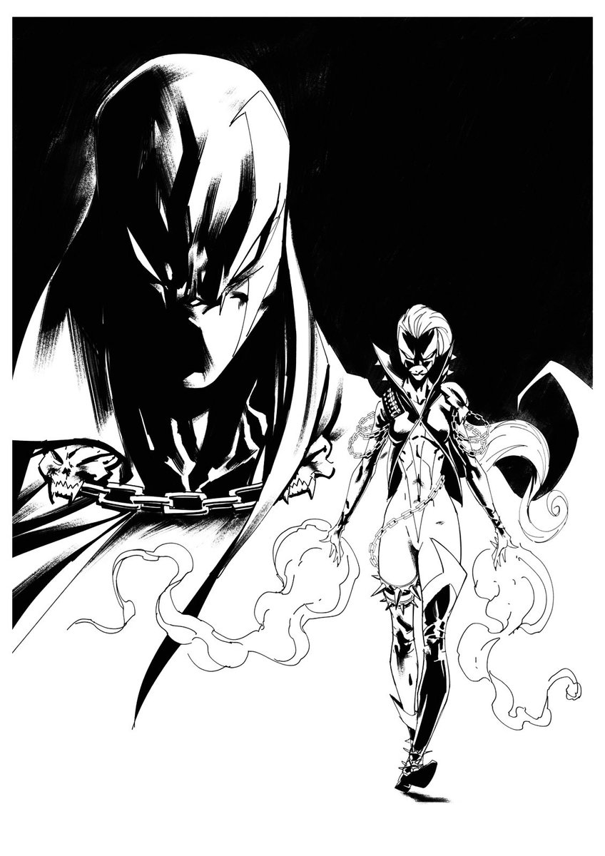 KevinKeane24's tweet image. Spawn &amp;amp; She-Spawn! It doesn’t get more metal that this! 🤘😎🤘 #Spawn #SheSpawn