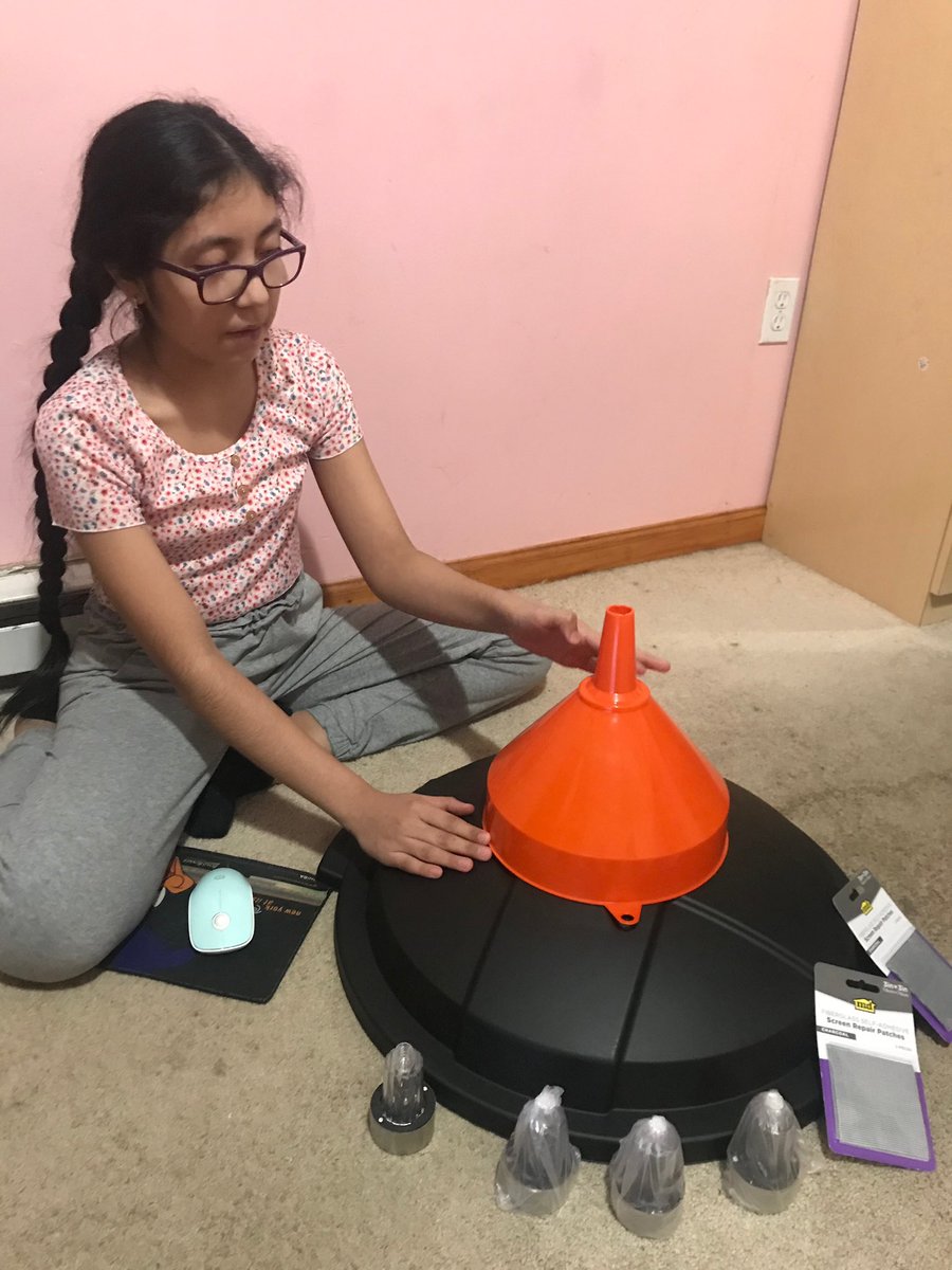 We got our materials dropped off to one of the team members by our teacher! Stay tuned for the process of building R.A.M.T! #rainwater #rainwaterharvesting #rain #reuseaquainnature #221science #mosquitoes #steamexpeditions  #stem #jerseycity #RainwaterAndMosquitoesTrap #R.A.M.T