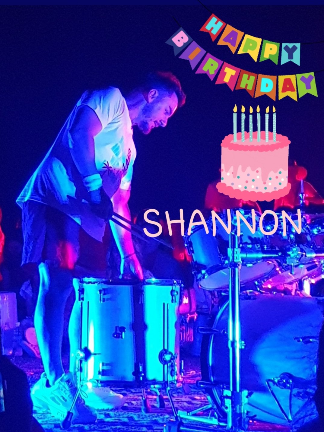  Happy Birthday to the best and the great drummer \"Shannon Leto\"         