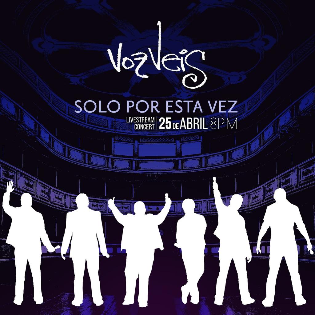 #VOZVEIS Solo por esta vez. Entradas a la venta desde MAÑANA a las 6 p.m E.T. en TICKETPLATE.COM