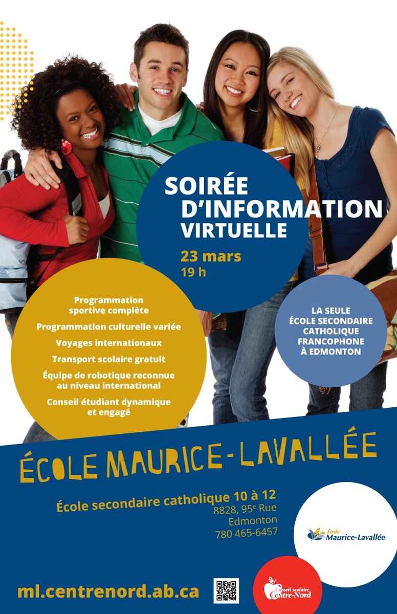 Inscrivez-vous pour participer à la soirée d'information virtuelle, en cliquant sur : forms.gle/8s63Cm6mhry8Vg…