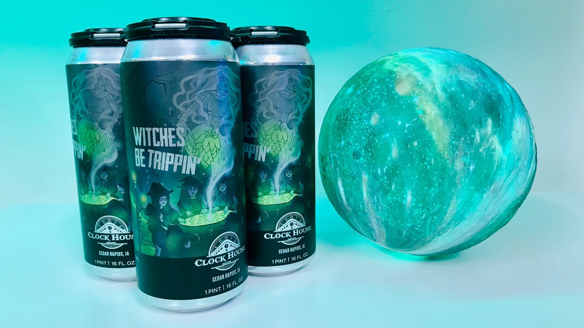 💥 Witches Be Trippin’ Double NEIPA will be released this Thursday, March 11th💥 

Available in cans, growlers, and on tap!