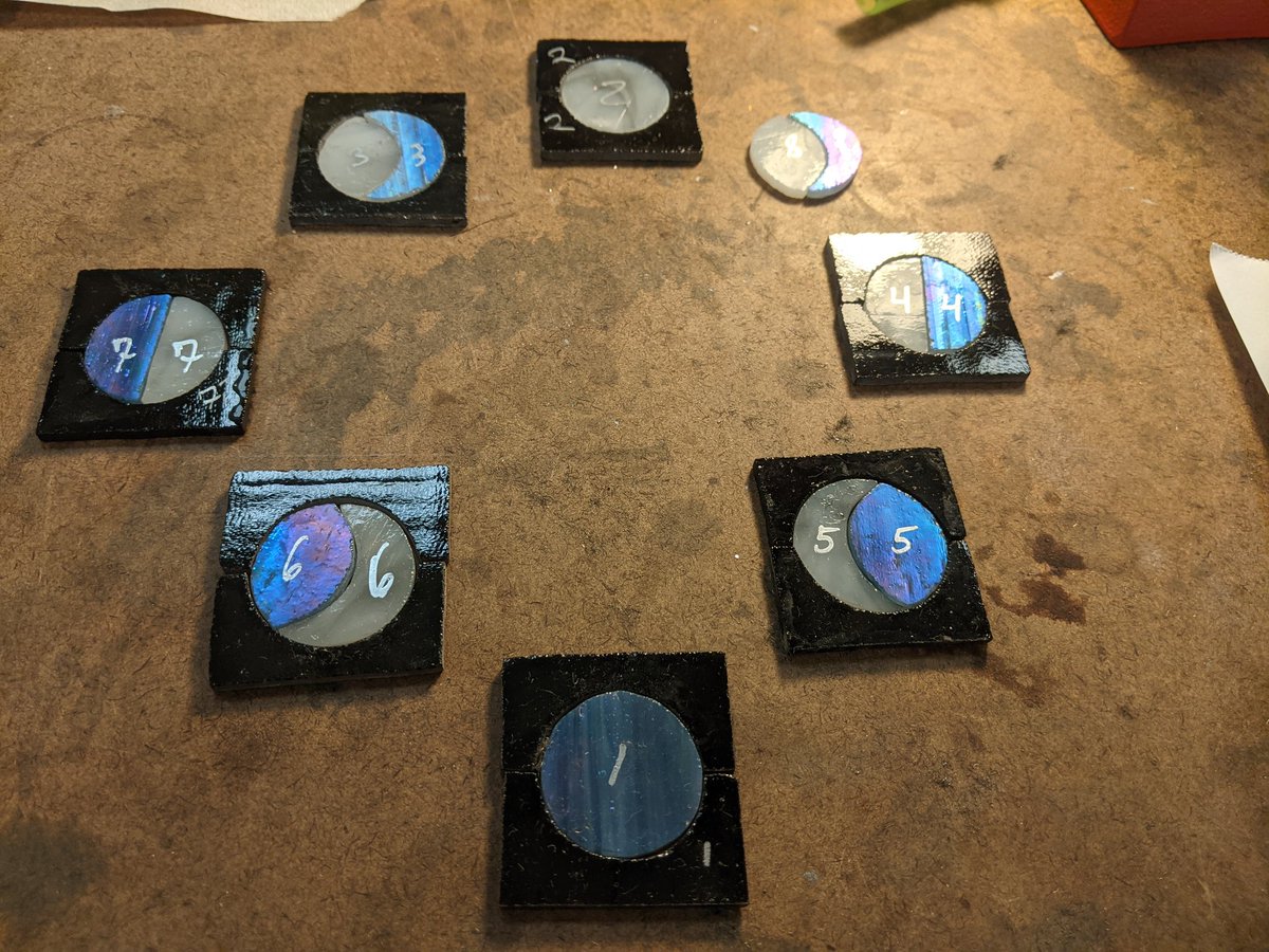 NumberOneBean's tweet image. Phases of the moon for a rather large and difficult project.