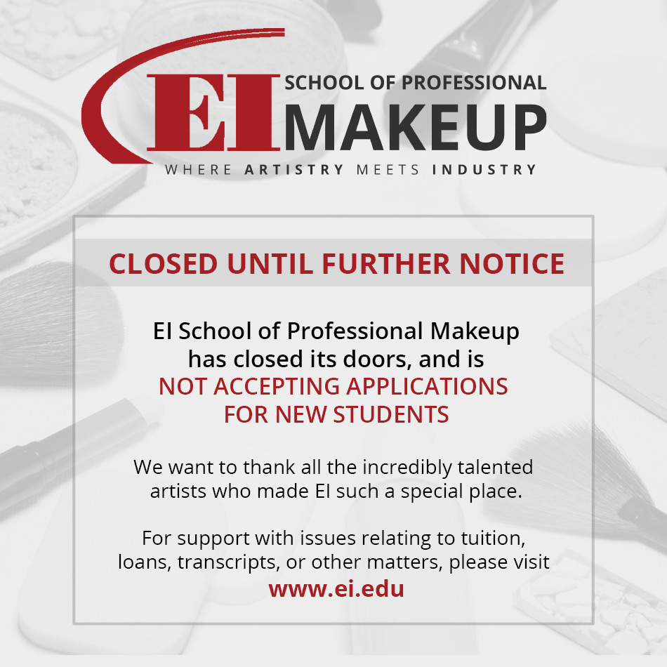 We regret to report that EI has closed its doors. 
Thank you to all the incredibly talented 
artists who made EI such a special place.
For support with tuition, loans, transcripts, or other matters, please visit ei.edu