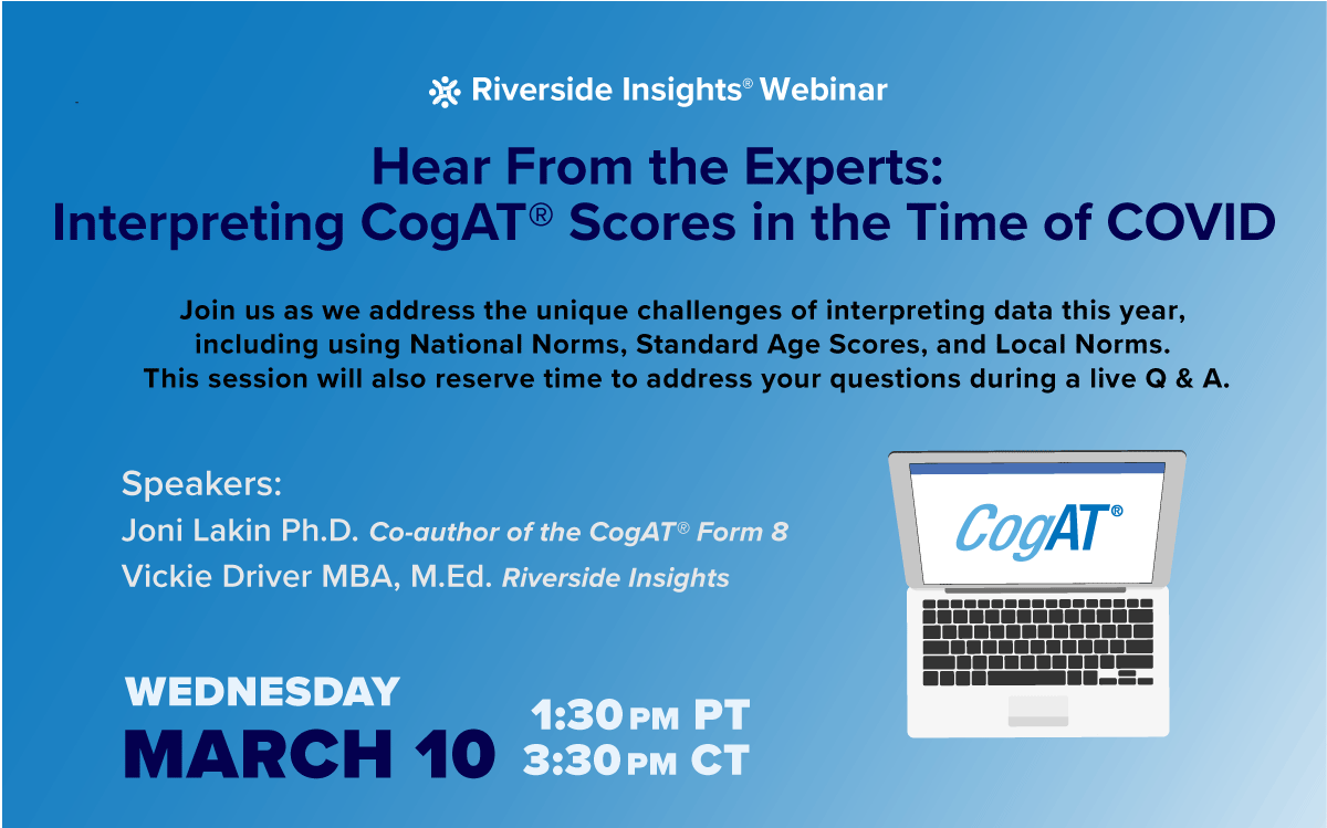 1BillionLives's tweet photo. ICYMI: Riverside Insights is excited to offer two complimentary #webinars tomorrow, March 10th. 

Register now for a session with Dr. Pedro Olvera: https://t.co/KLTyStQa6h

Register now for a session with Dr. Joni Lakin: https://t.co/tEyO3MuJBS

#edchat #schoolpsych #ELL #equity https://t.co/ZgwnWfI7dp