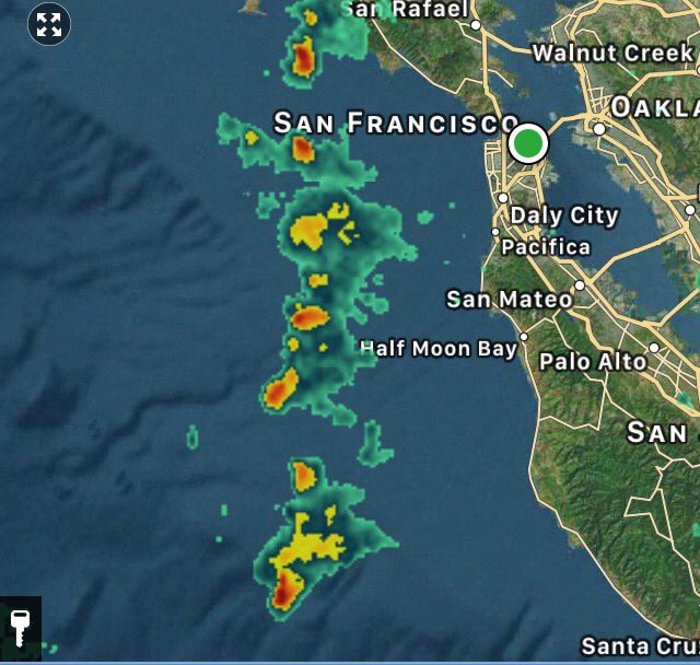 RafaelCorral13's tweet photo. Downpour and maybe hail headed your way #AwHailNo https://t.co/nVVJfs0lPk
