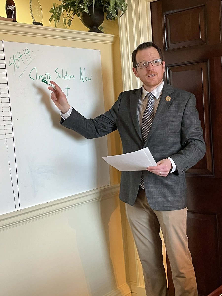 JustinReady's tweet image. Video dropping soon about the big issue we are debating on Senate floor, SB 414 Climate Action bill - it’s funded partly by taking money from the Bay Restorarion Fund - our “flush fee” dollars. Why take funds from something that is actually working? #mdpolitics #MDGA2020 #Dist5