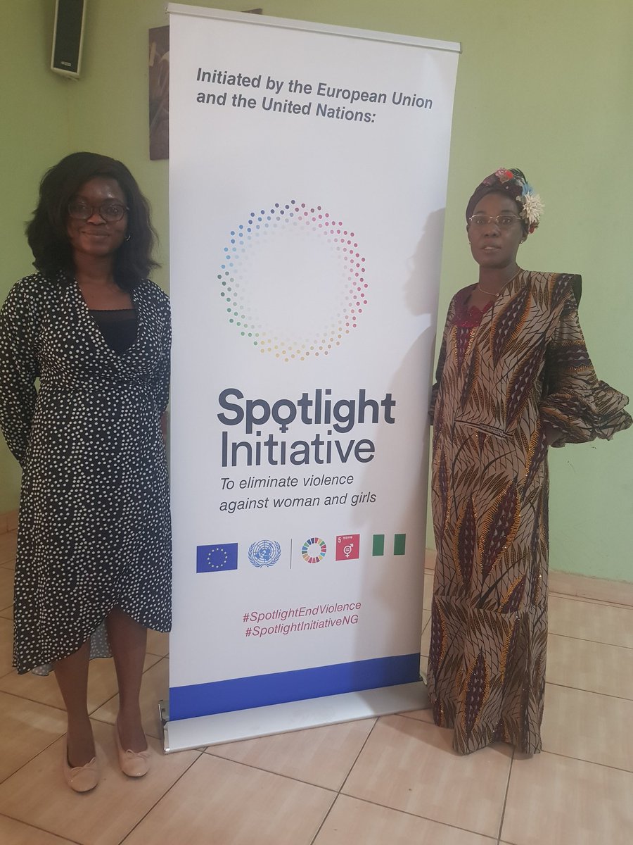 HMamuno's tweet photo. My humble self with one of the Facilitators during a Workshop on Sensitization of the Components of the VAPP Act in Adamawa State.  Yola. Nigeria. https://t.co/3cdpuIOj0f