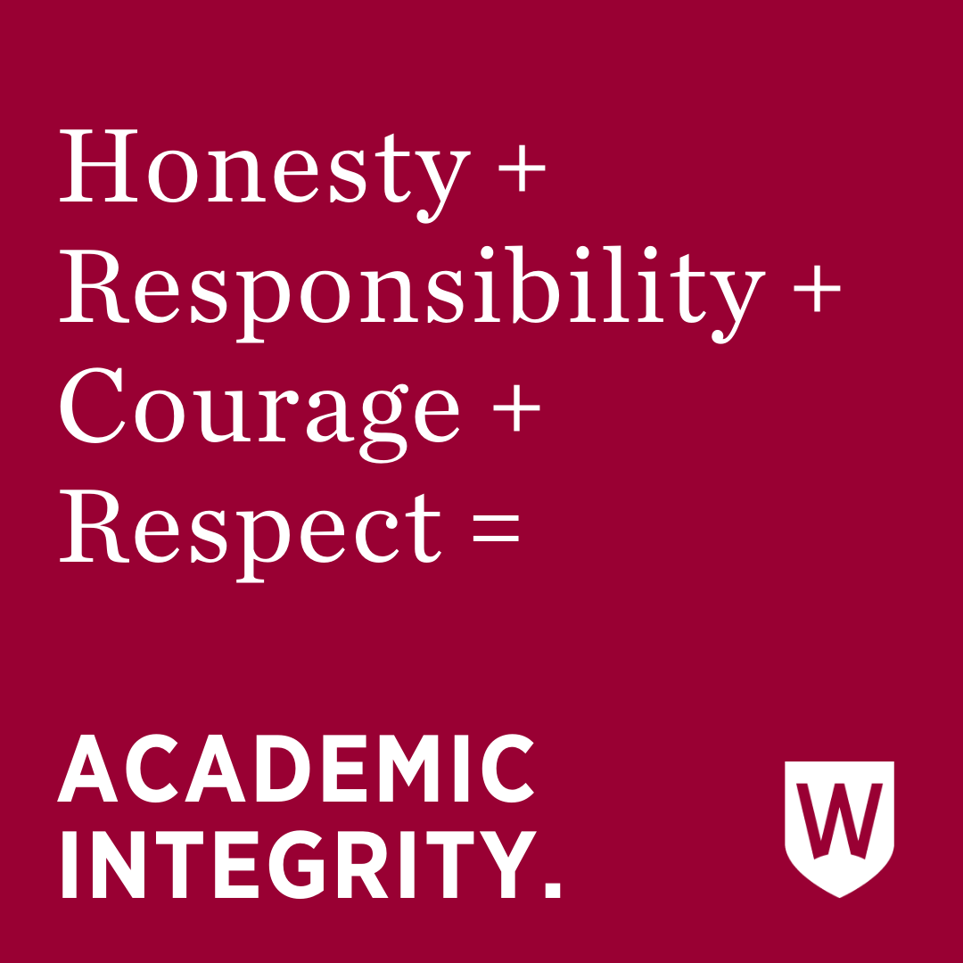 westsydulibrary's tweet photo. Academic Integrity is about working with ideas in an ethical way and being a good citizen in the academic community. Find out more on the #LibraryStudySmart website: https://t.co/PTb9LQFMq2 https://t.co/k17np4Cv2i