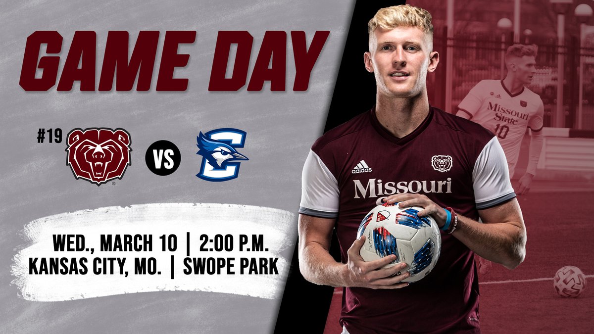 MoStateMSOC's tweet image. GAME DAY!

🆚 Creighton
⏰ 2:00 p.m.
📍 Kansas City, Mo. | Swope Park
