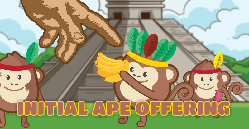 It's a great day to be an Ape!🐵

Today we announce a teaser for our very first IAO! (Initial Ape Offering) as part of our ApeZone Initiative🎉

Similar to an IFO -> Ape's only!🐒

Time to put your $BANANA to work🍌 , more information to come!

🎁RT for a chance to win 50 $BANANA