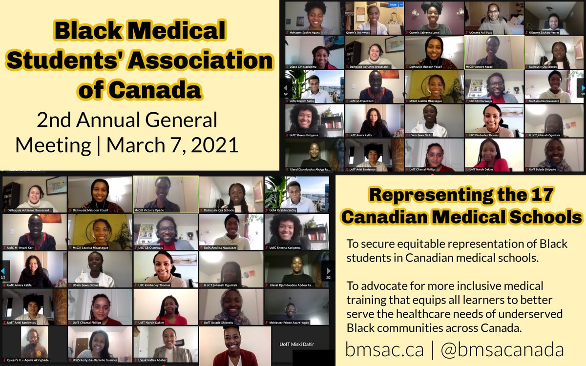 Black Medical Students' Association of Canada tweet media