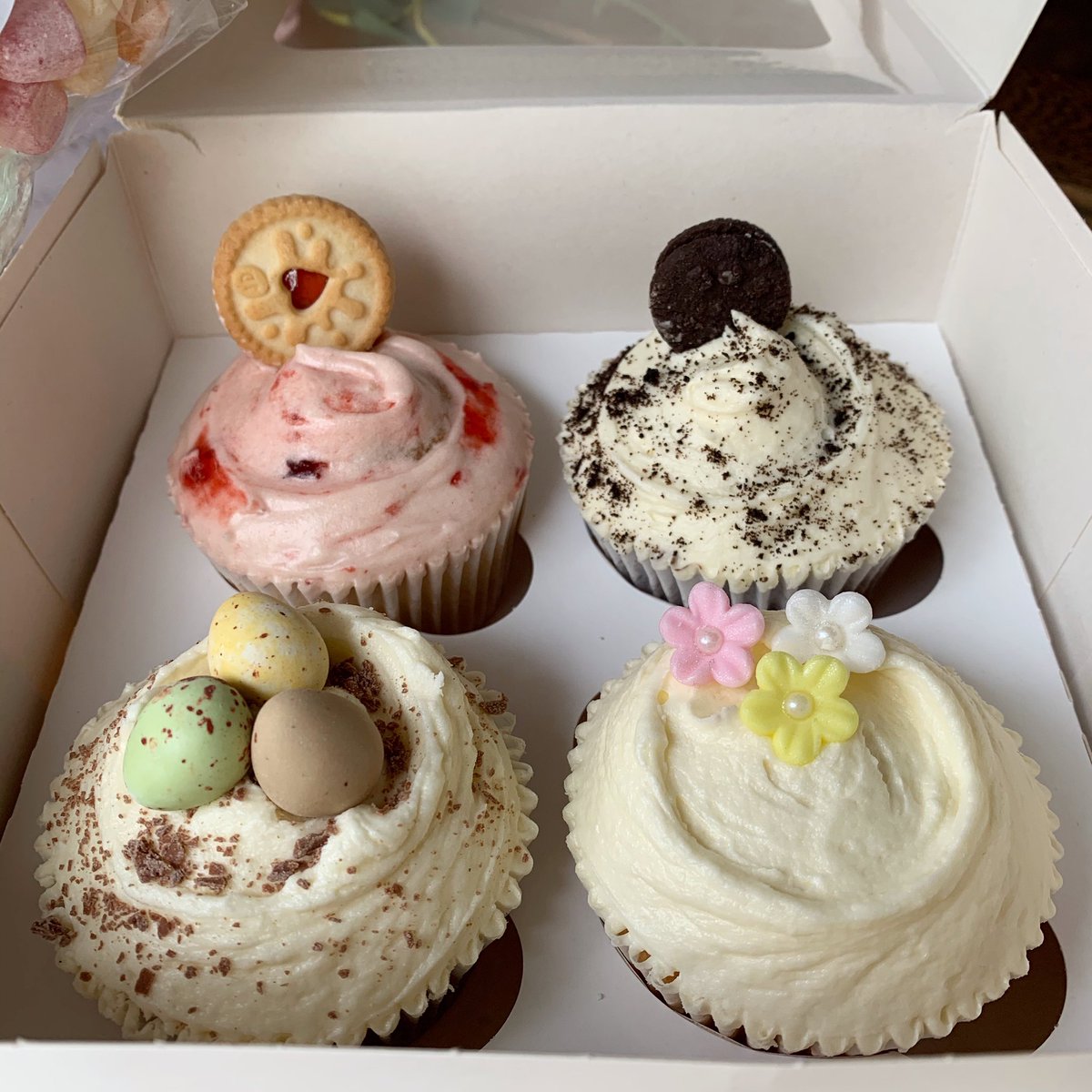 Still time to order Mother’s Day cupcake box 🧁 Sprinkle the Love on someone special 🌸 thevintagerose.co.uk #MothersDay2021 #love #onlyinyork