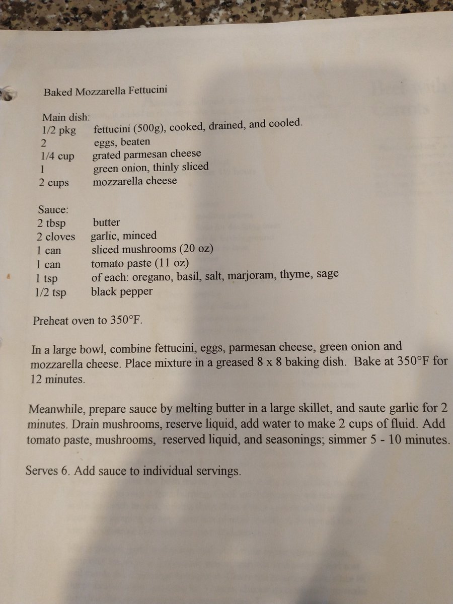 pastdueaccount's tweet photo. @altonbrown Any idea on improving our family favorite?   My family says compared to your amazing recipes mine is now too "blah"... Lol https://t.co/Zt6FMdK1H0