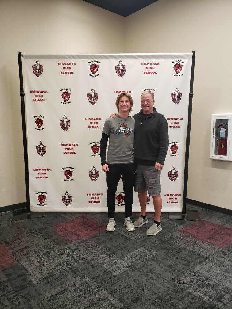 Congrats to Sean Korsmo on his signing with <a href="/TulsaTrack/">Tulsa Track & XC</a>. #DemonPride