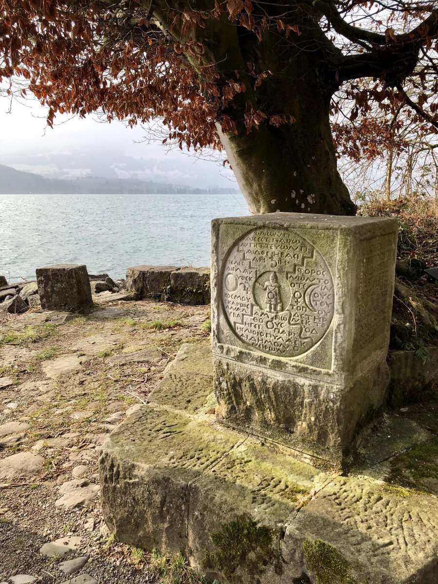 arisroussinos's tweet photo. Thinking about Jung teaching himself stonemasonry and building himself a castle on a lakeshore https://t.co/wdu2rEZWrH