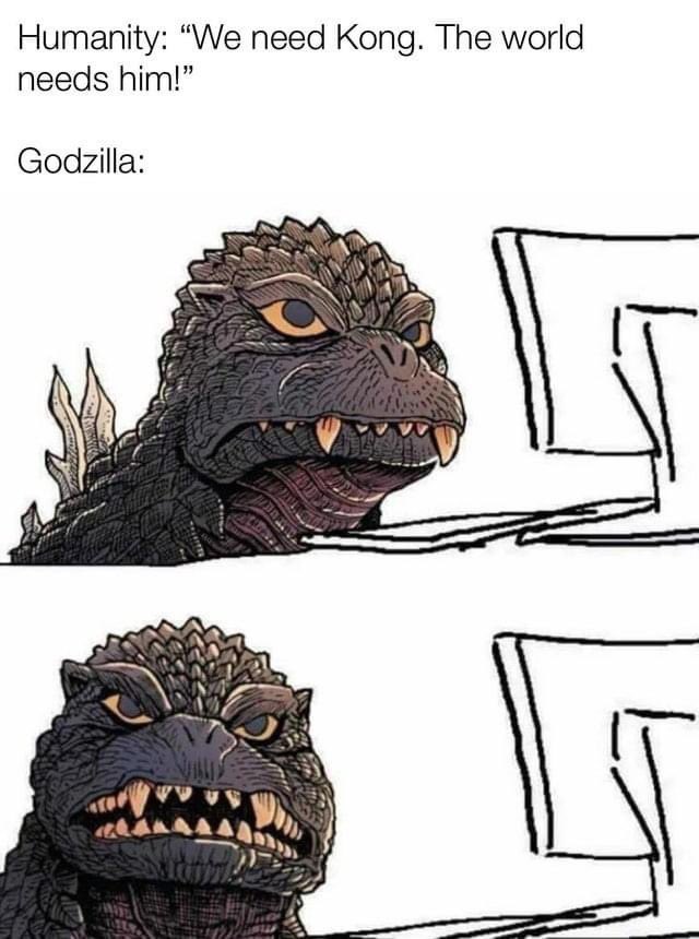 Like really? #praiseGodzilla #teamgodzilla #heisthatbalance