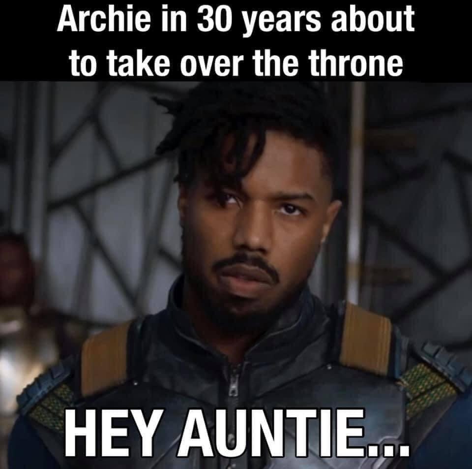 This is giving me energy #HarryandMeghan #Archie