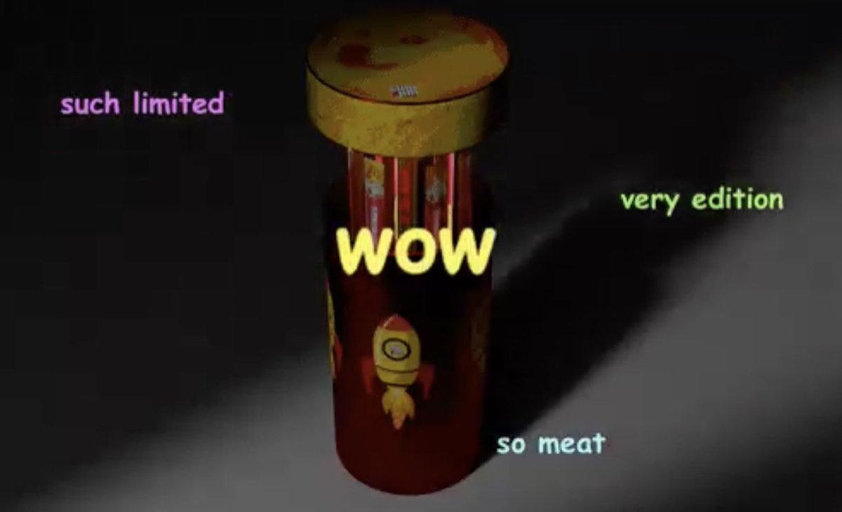 cturtleemmers's tweet photo. @SlimJim will put out a Limited Edition #Doge Meat stick let get it done #dogearmy #DogecoinRise @itsALLrisky #Tesla #piersmorgan #DogecoinToTheMoon #Dogecoinarmy #DoOnlyGoodEveryday #muchCool https://t.co/6FGGEuFYE4