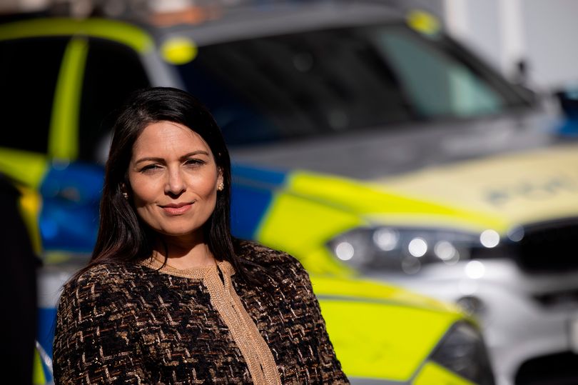 Priti Patel warns thugs who attack police 'will go down' in sentencing reforms