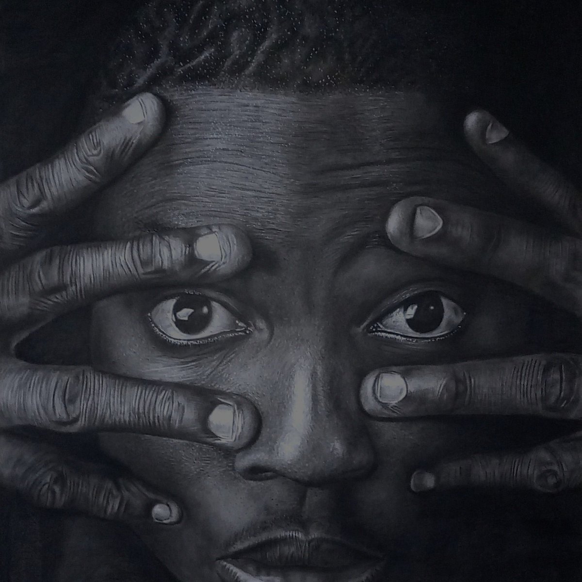 daudaabusali's tweet photo. My name is Dauda Abusali am from Nigeria this is my charcoal drawing.
Please re_tweet so it can go viral!!
Thank you!! https://t.co/wAp0IDGwda