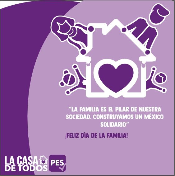 slp_pes's tweet photo. Con el #PES conformemos una sociedad donde los valores familiares sean la base para lograr #UnMejorSanLuis.
#LaCasaDeTodos #PESVive https://t.co/yQgUmUv8IV