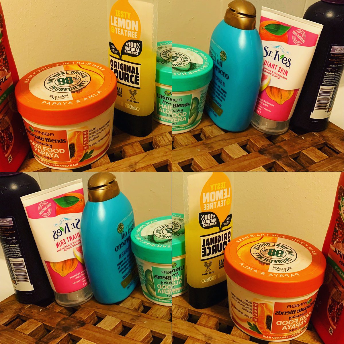 stories_rainbow's tweet photo. Hadn’t found a rainbow today but as I was brushing my teeth, I looked around the bathroom and realised there was one just there for the making!! 

#lockdownrainbows #bathtime #shower #clean #colourful #toomuchplastic #hope #selfcare https://t.co/vVrj7FaIMd