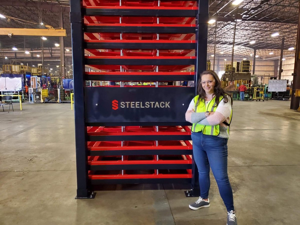steel_mtn's tweet image. We had so much fun visiting our client SteelStack in Tennesee! We love getting to know our clients even better and seeing the work they do. #metalfab #americanmade #steelstack #manufacturing