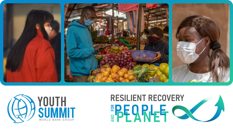 Diop_IFC's tweet photo. The creativity of young people through the pandemic has been a source of inspiration for me. More than ever, we need bold &amp; fresh youth-led solutions to achieve a #ResilientRecovery for people &amp; the planet. Submit your idea by March 31: https://t.co/kQMGKiZJ9S #WBGYouthSummit https://t.co/T0g7ZFaH4q