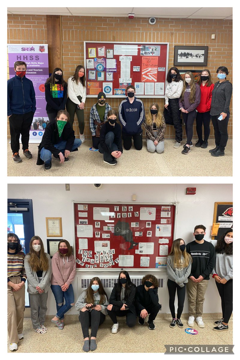 Highlighting some of the great things happening <a href="/HHSS_RedHawks/">Haliburton High SS</a> this octomester! #1. McAlisters English class took their indigenous learning and created informative, creative &amp; insightful Truth &amp; Reconciliation displays <a href="/tldsb/">TLDSB</a> @eco_holly #tldsblearns