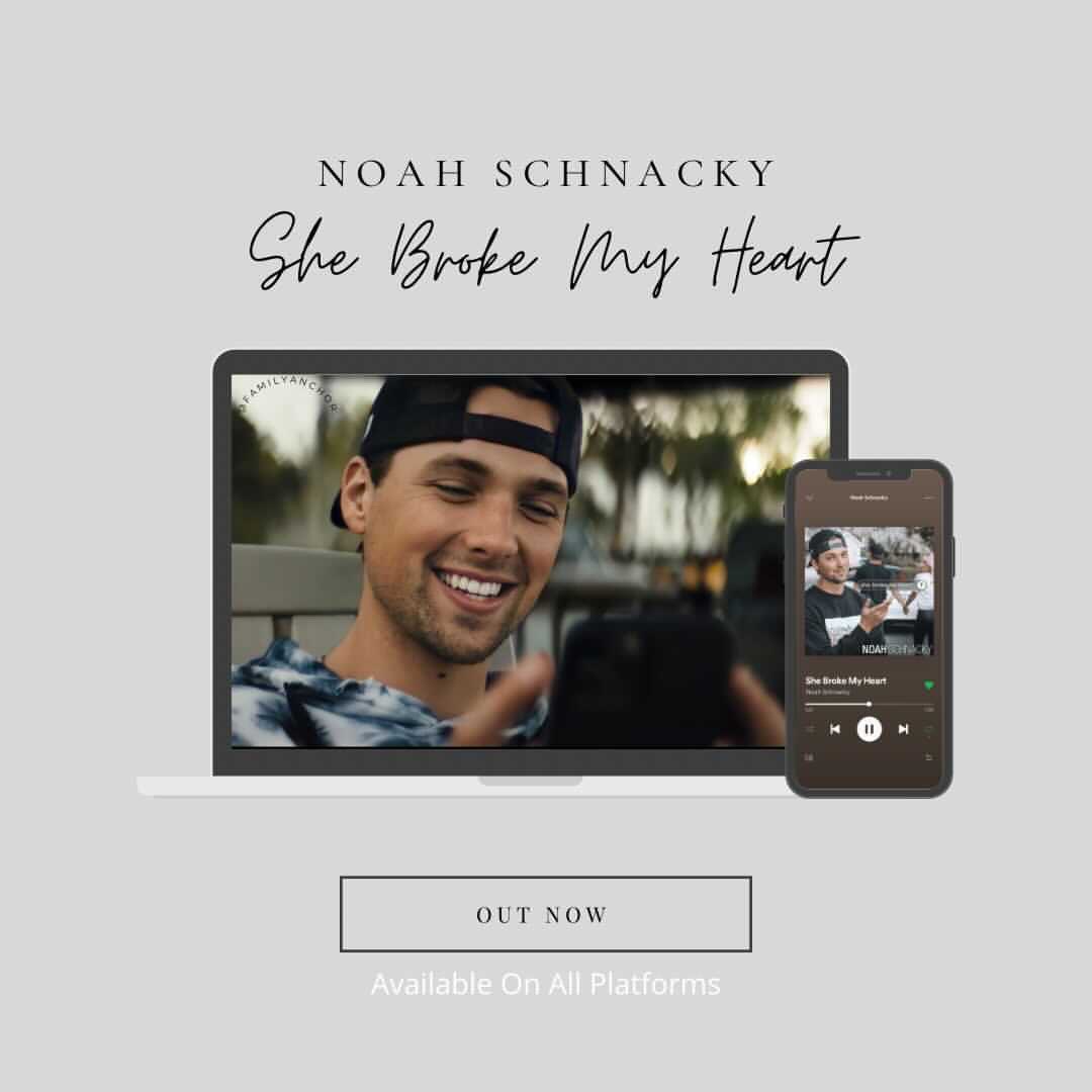 Maddielynn22's tweet photo. She Broke My Heart - Available On All Platforms @NoahSchnacky https://t.co/NOj3UegKjb