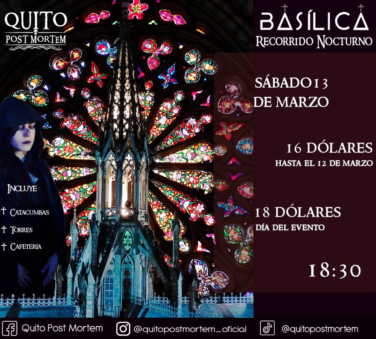 PostmortemQuito's tweet photo. Nuestra basílica posee tanta historia, tantos recuerdos. 
Son abundantes los misterios que esperan ser descubiertos. https://t.co/JdQceW6qsk