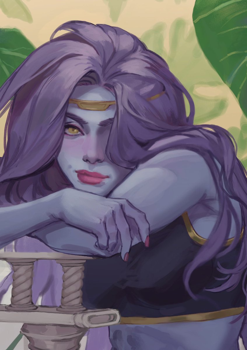 a commission of Meg for @/gentlydirks!