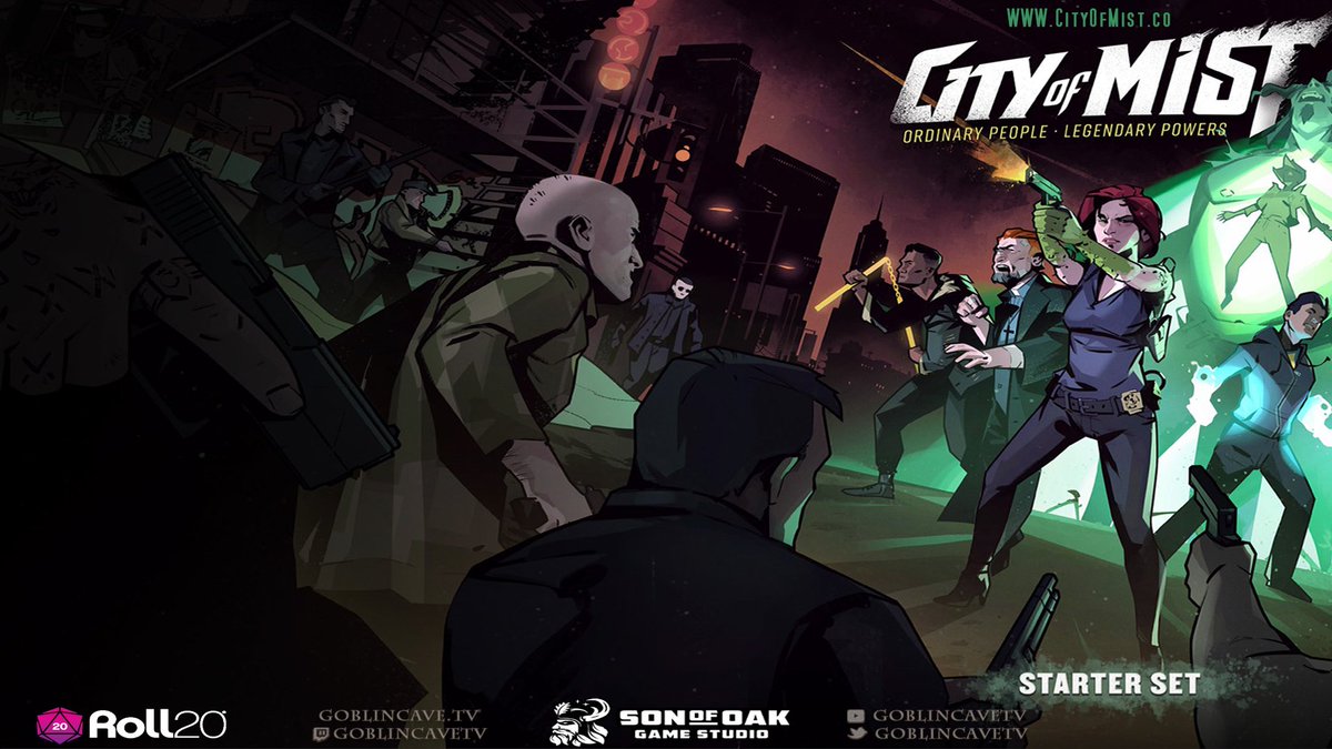 GoblinCaveTV's tweet image. We are LIVE after 4 months of waiting.

Today we finally get to play @CityOfMistRPG Starter Set. We backed the Kickstarter early last year and I have been looking forward to my first game.

#roleplaying #TTRPG #VirtualPlay

Twitch.TV/GoblinCaveTV