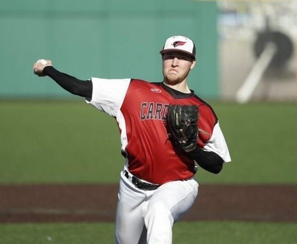 Longshots_BB's tweet photo. 🚨CCIW FAST STARTS🚨
@nccbaseball's @CKlemm24 starts the season opener by going 5IP with 9KS and NO HITS

While @LukeLamm starts Game 2, going 6IP with 13KS and 2 HITS against @RiponBaseball 

This rotation is gross watch out!! https://t.co/iM7abo2JiO