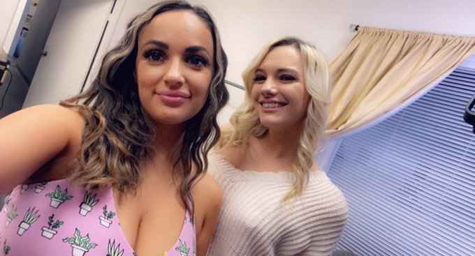 I had so much fun shooting with @kennajames21 @giaderzabooty for @girlswaynetwork 💕🥰💦💦 https://t.co/<a class="tags" href="/tag/kennajames21">@kennajames21</a><a href="/tag/mvsales"class="tags"><span>#mvsales</span></a>