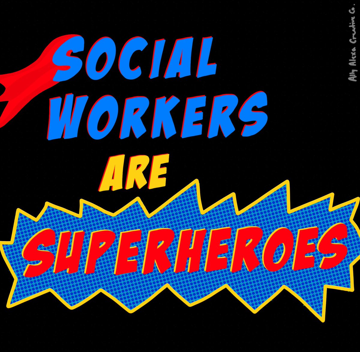AAPhoto_Design's tweet photo. Happy #SocialWorkMonth !! Just a reminder that #SocialWorkers are Superheroes!! 🦸🏼👊🦸🏾‍♀️😎 https://t.co/EdSyfu40TO